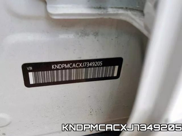 KNDPMCACXJ7349205