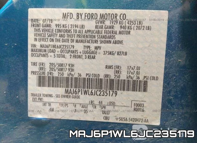 MAJ6P1WL6JC235179