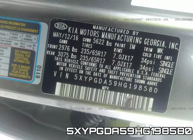 5XYPGDA59HG198580