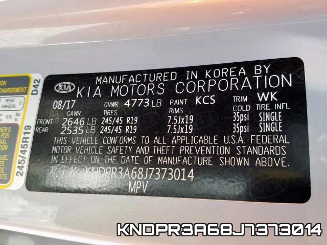 KNDPR3A68J7373014
