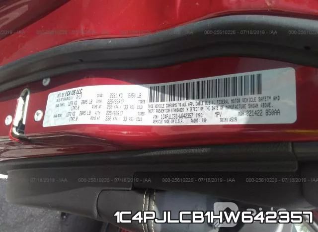 1C4PJLCB1HW642357