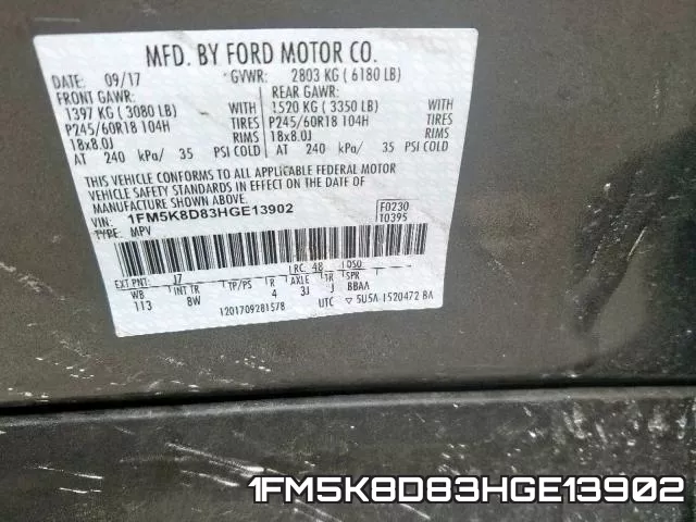 1FM5K8D83HGE13902