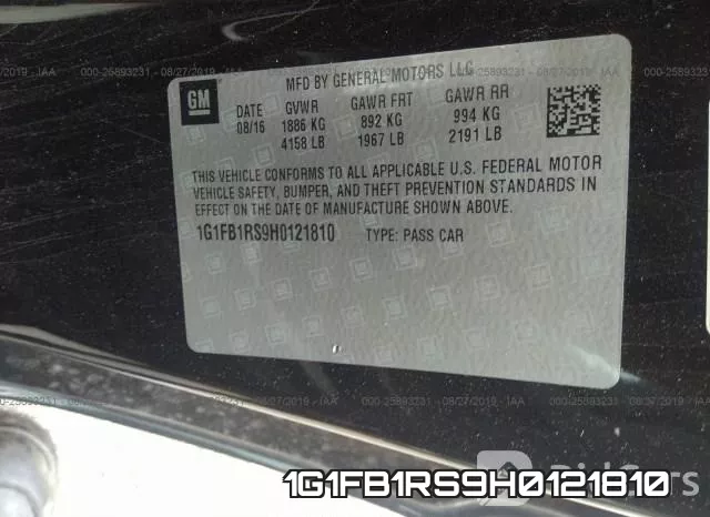 1G1FB1RS9H0121810