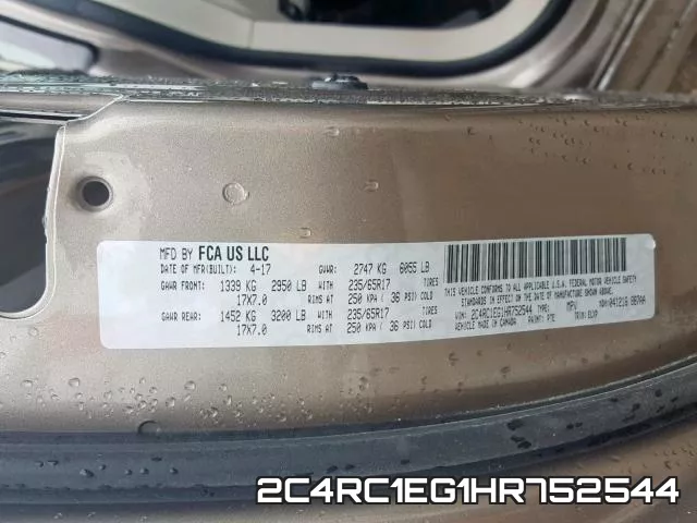 2C4RC1EG1HR752544