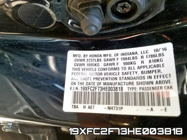 19XFC2F73HE003818
