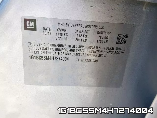 1G1BC5SM4H7274004