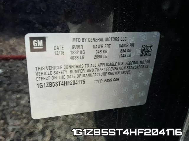 1G1ZB5ST4HF204176