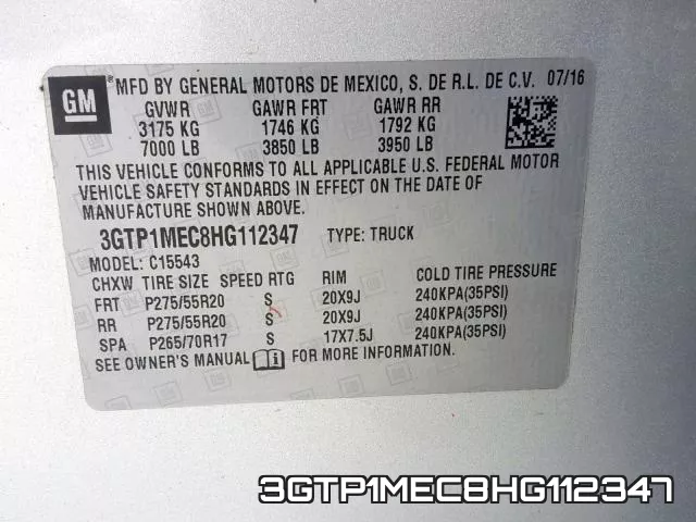 3GTP1MEC8HG112347