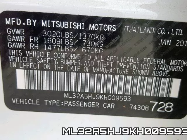 ML32A5HJ9KH009593
