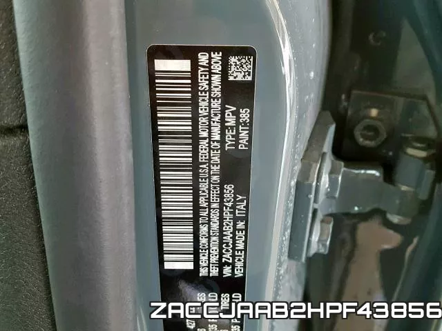 ZACCJAAB2HPF43856