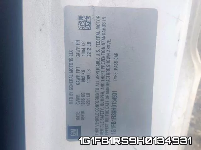 1G1FB1RS9H0134931
