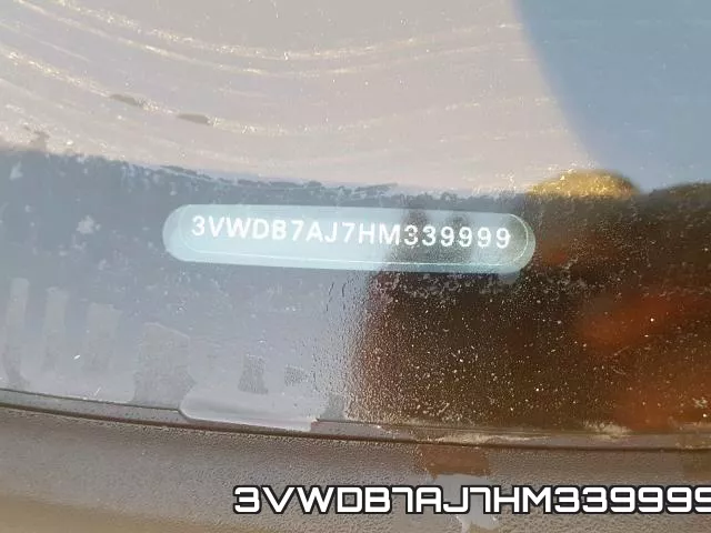 3VWDB7AJ7HM339999