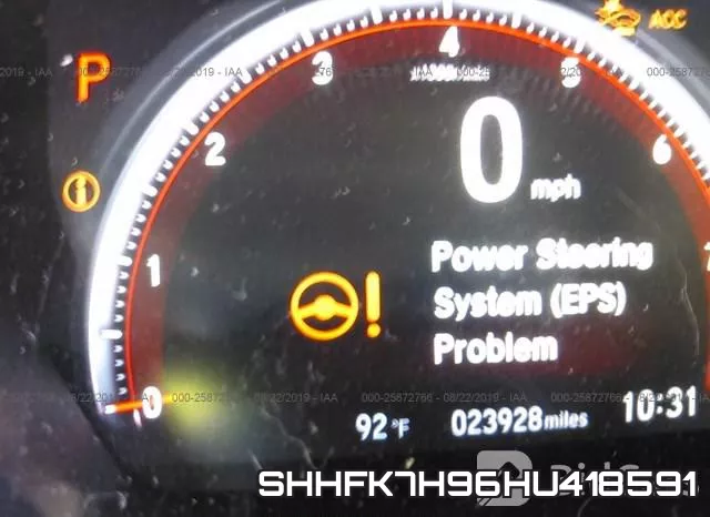 SHHFK7H96HU418591