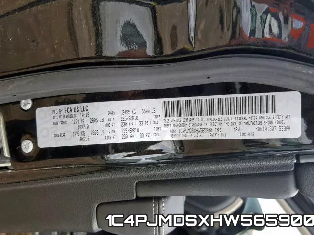 1C4PJMDSXHW565900