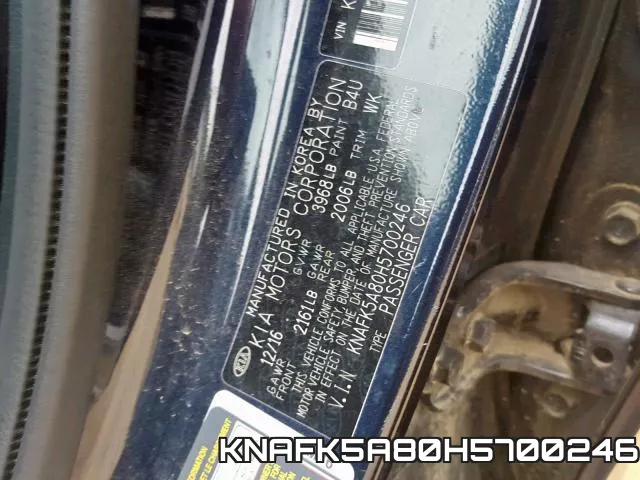 KNAFK5A80H5700246