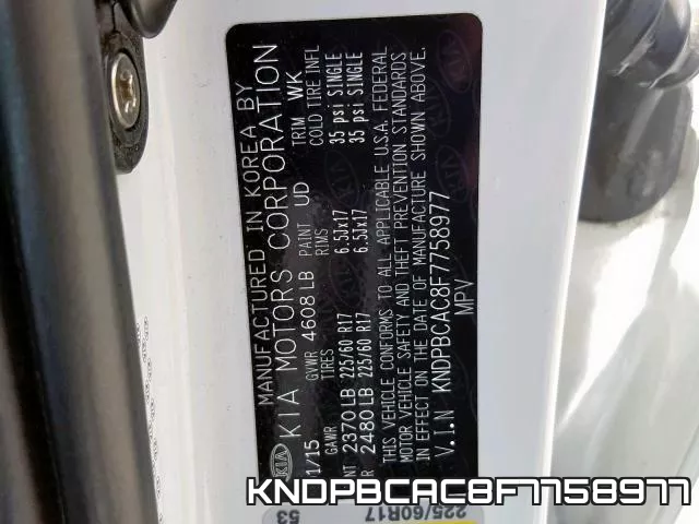 KNDPBCAC8F7758977