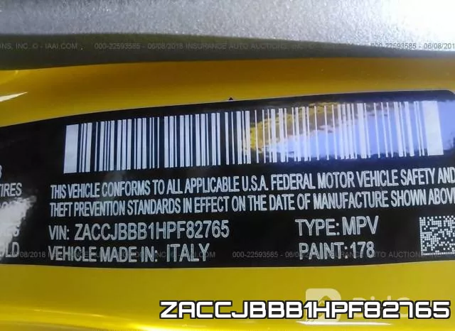 ZACCJBBB1HPF82765