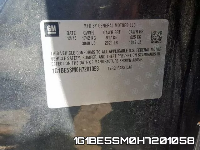 1G1BE5SM0H7201058