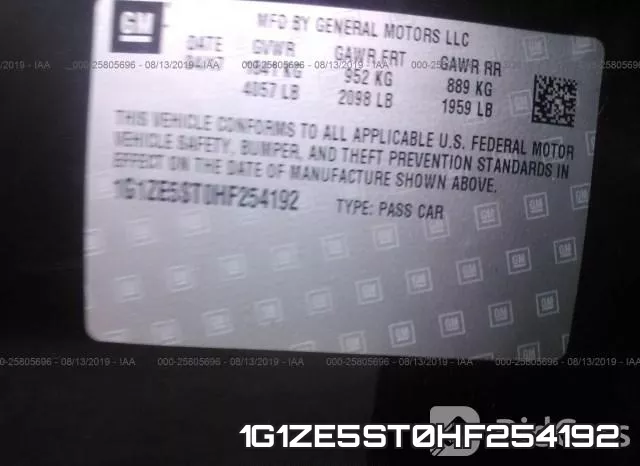 1G1ZE5ST0HF254192