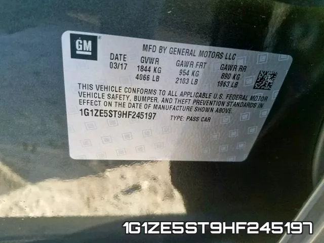 1G1ZE5ST9HF245197