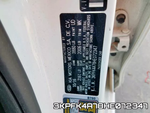 3KPFK4A78HE072347