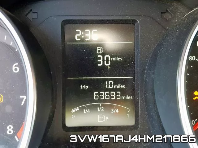 3VW167AJ4HM217866
