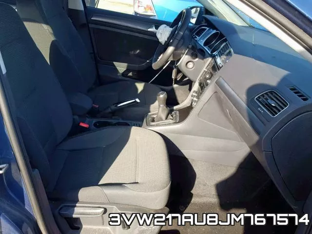 3VW217AU8JM767574