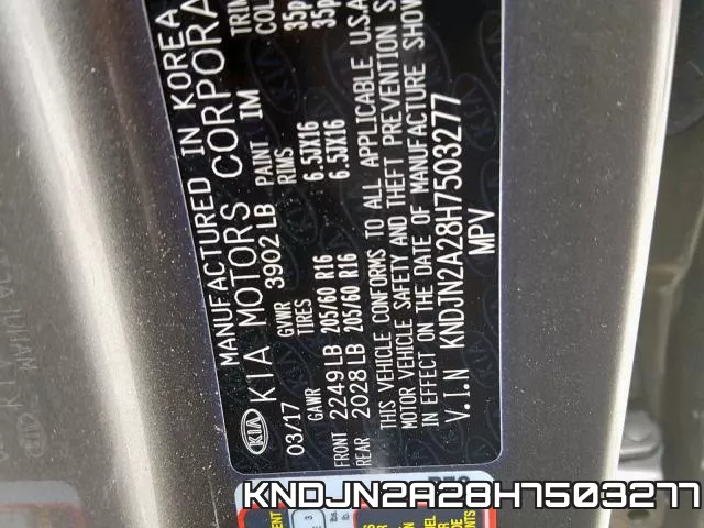 KNDJN2A28H7503277