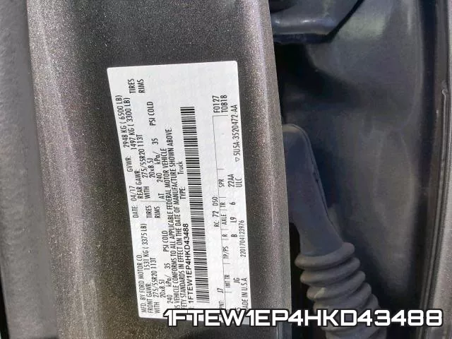 1FTEW1EP4HKD43488