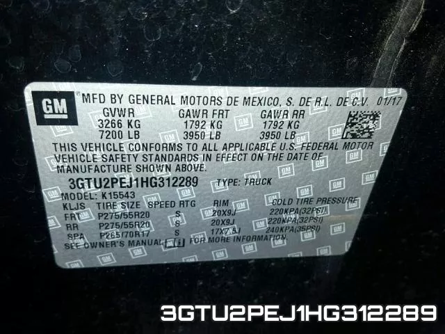 3GTU2PEJ1HG312289