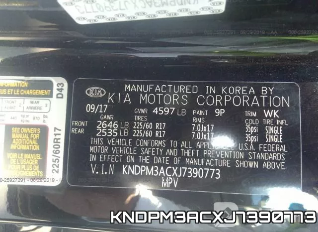 KNDPM3ACXJ7390773