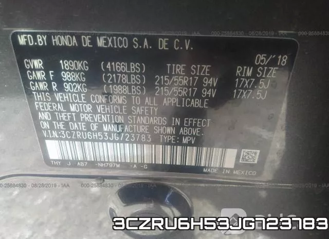 3CZRU6H53JG723783