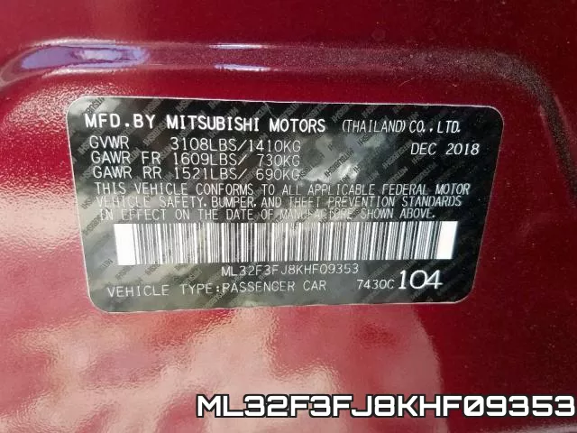 ML32F3FJ8KHF09353