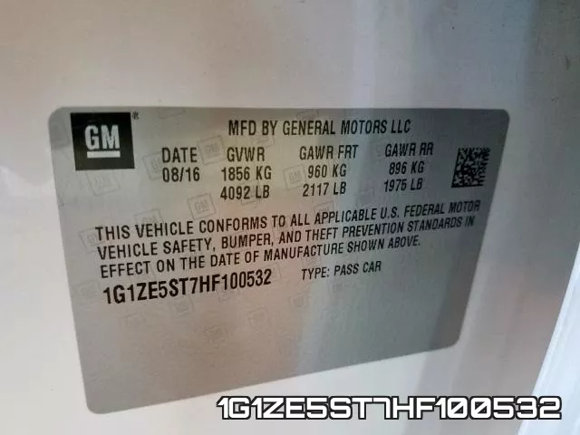 1G1ZE5ST7HF100532