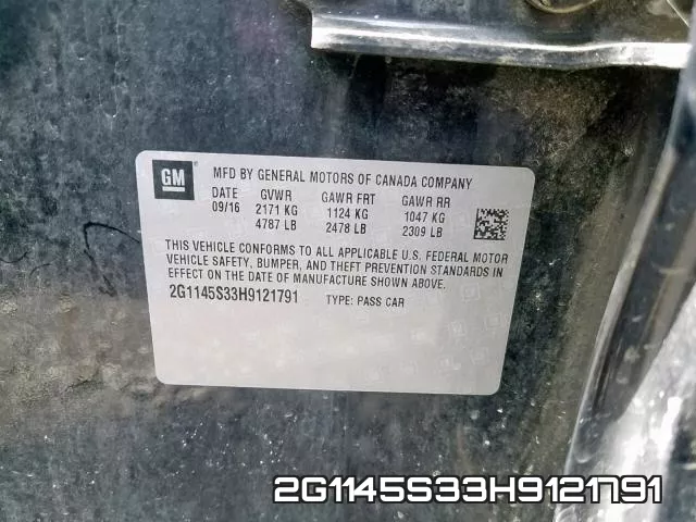 2G1145S33H9121791