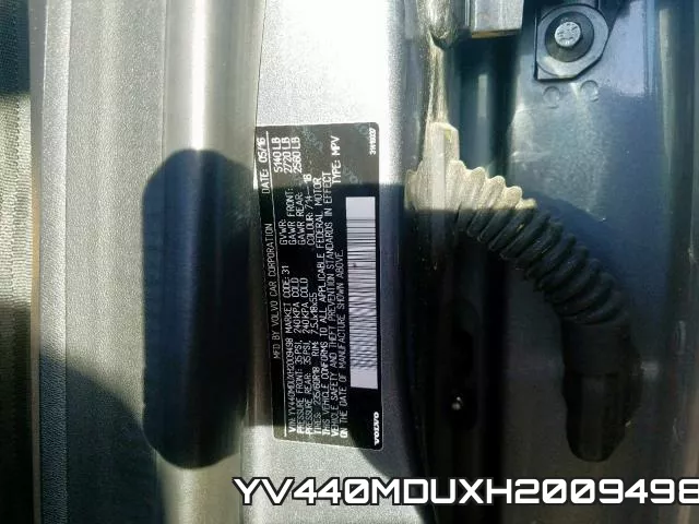 YV440MDUXH2009498