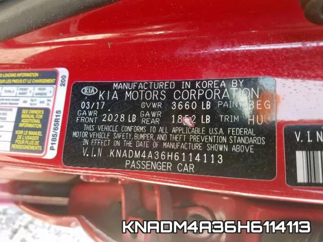 KNADM4A36H6114113