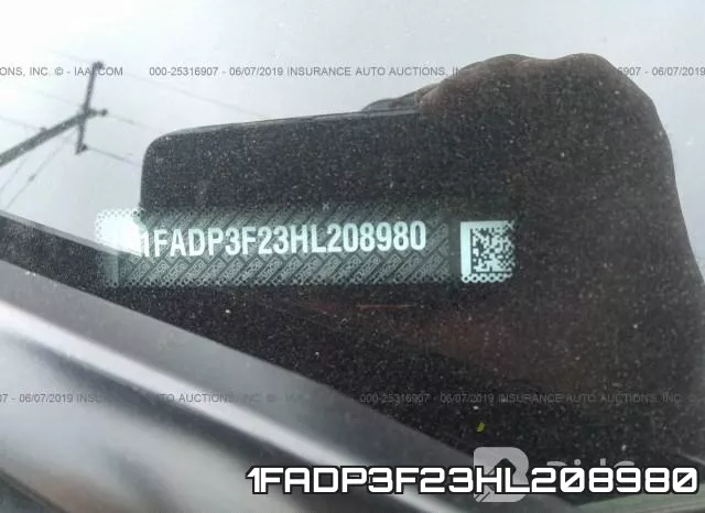 1FADP3F23HL208980