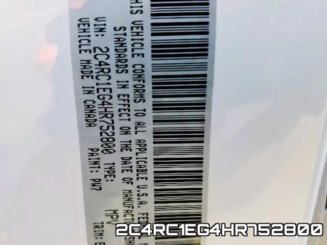 2C4RC1EG4HR752800