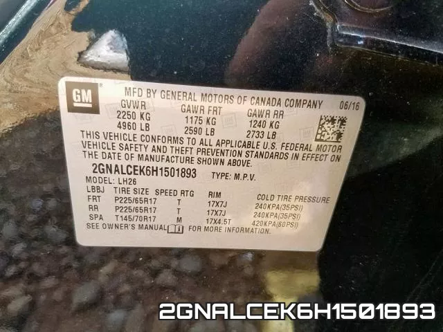 2GNALCEK6H1501893