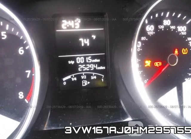 3VW167AJ0HM295755