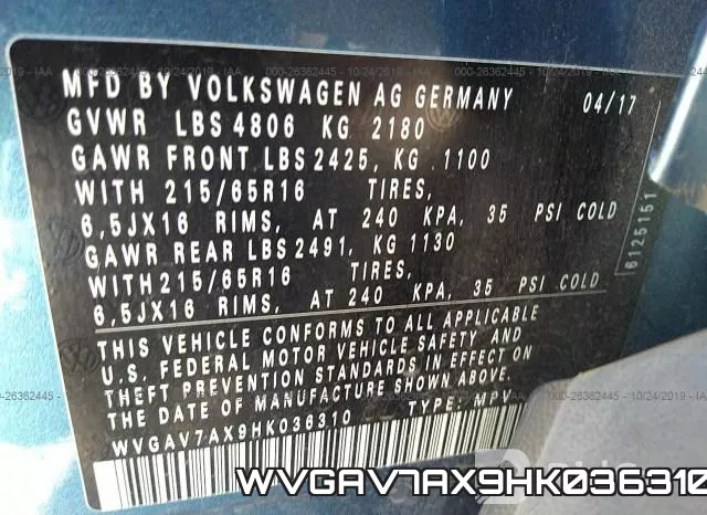 WVGAV7AX9HK036310