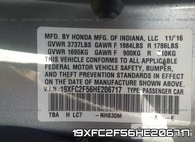 19XFC2F56HE206717