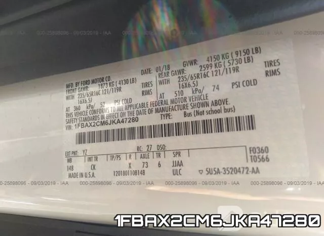 1FBAX2CM6JKA47280