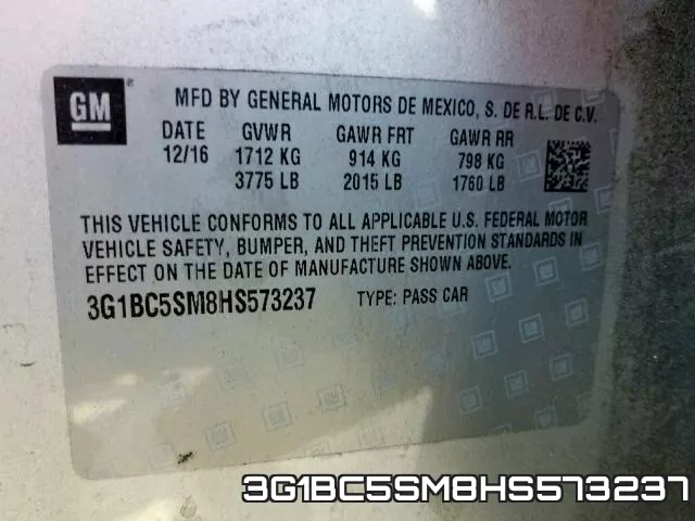 3G1BC5SM8HS573237