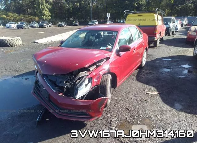 3VW167AJ0HM314160