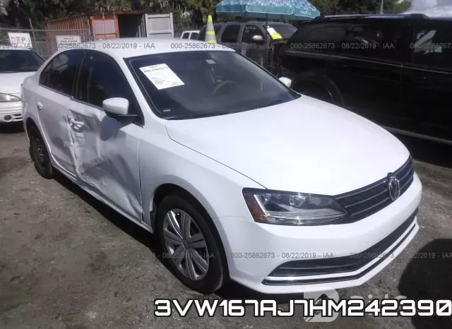 3VW167AJ7HM242390