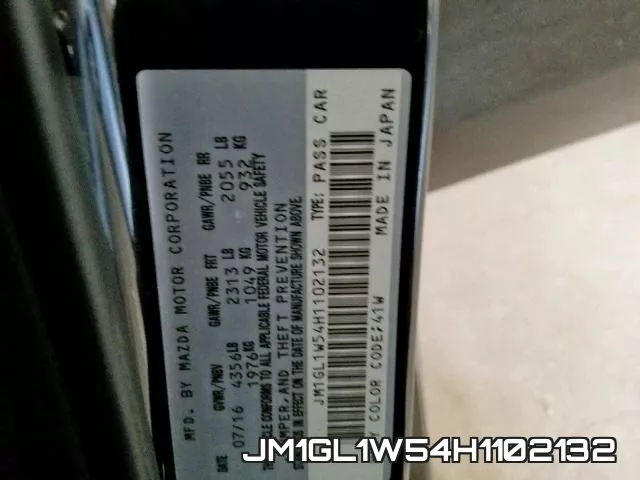 JM1GL1W54H1102132
