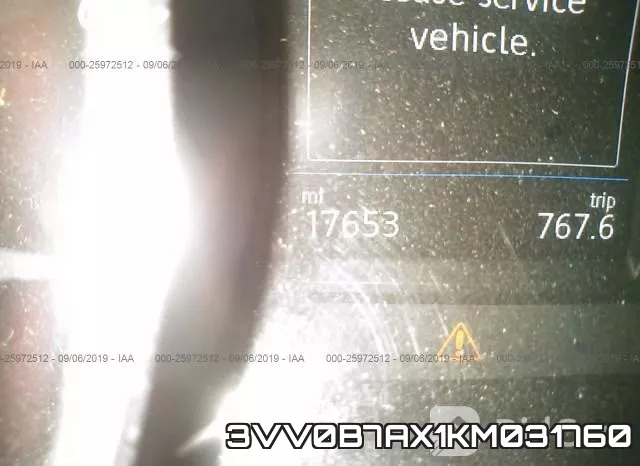 3VV0B7AX1KM031760