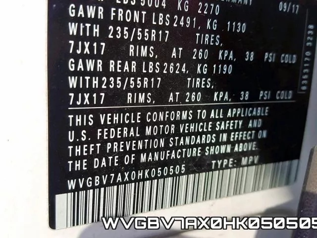 WVGBV7AX0HK050505